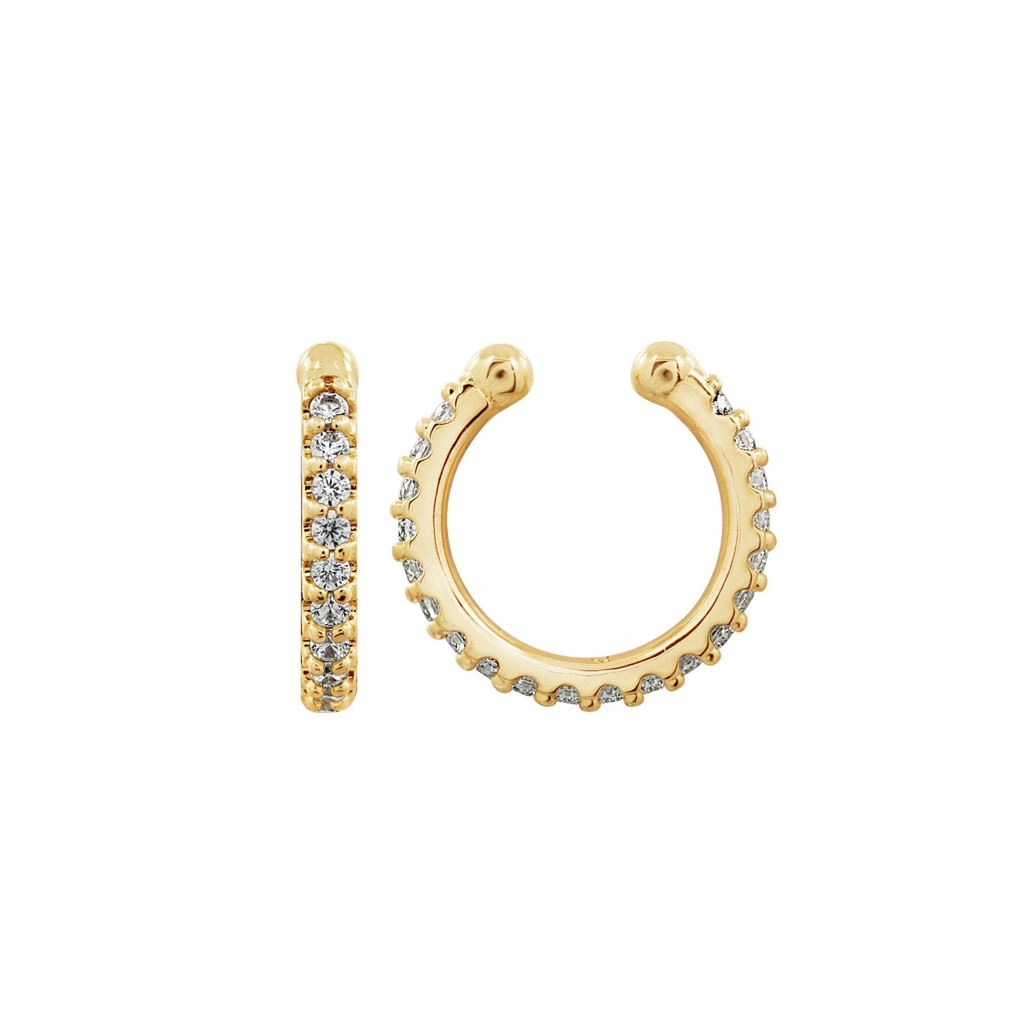 Pave Ear Cuffs | GEMOUR
