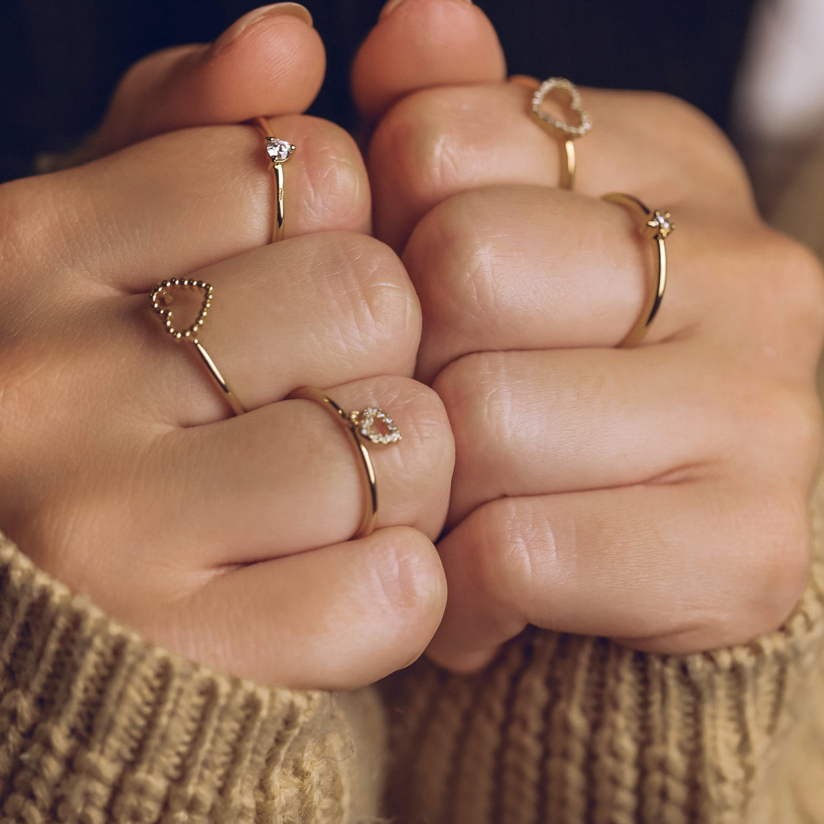 Stackable Tiny Star Ring