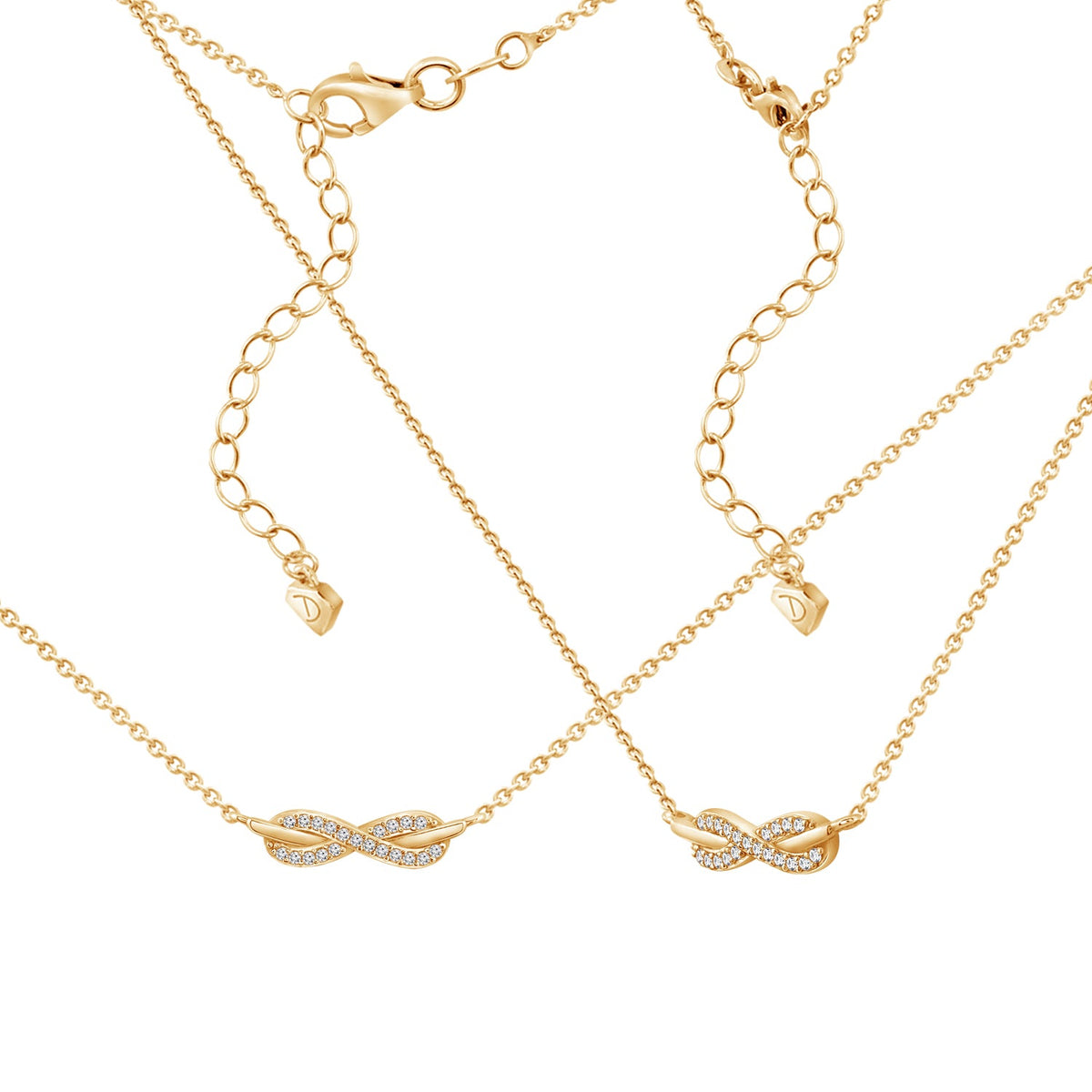 Forever Infinity Necklace with Chain
