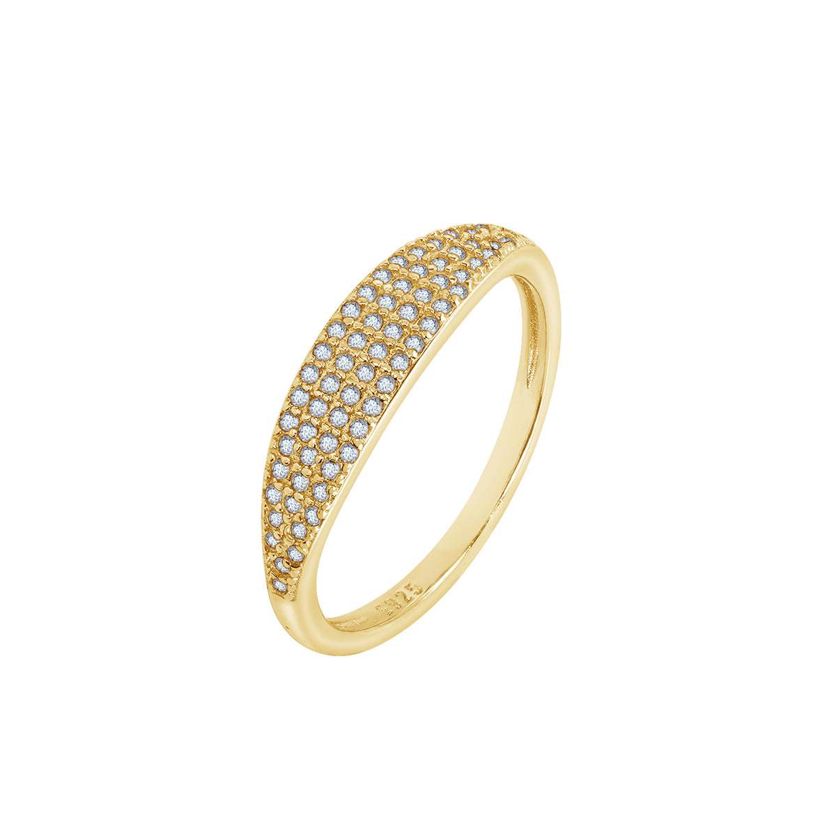 Micro Pave Stackable Eternity Ring