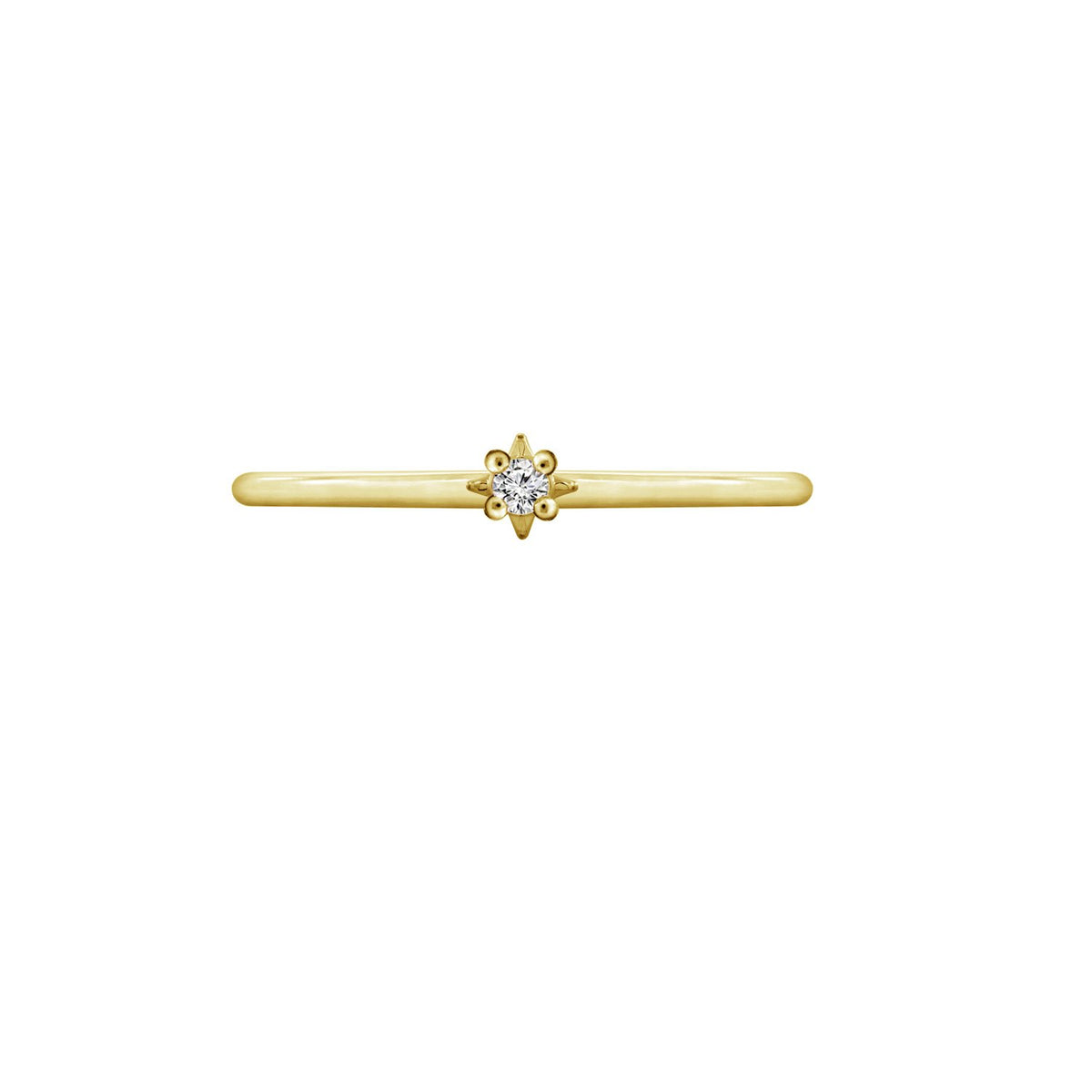 Stackable North Star Ring