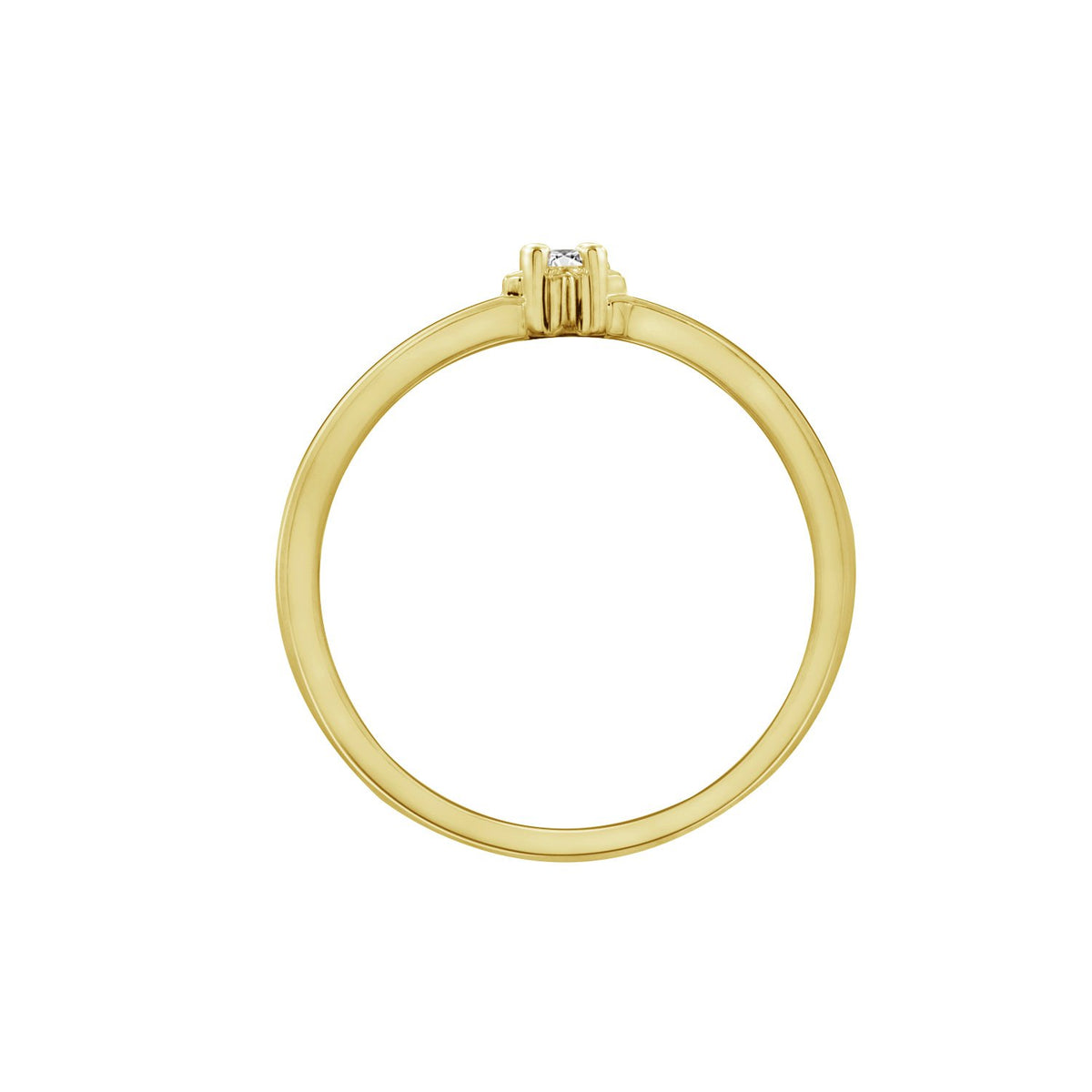 Stackable North Star Ring