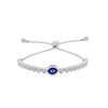 GEMOUR-Evil-Eye,-Star,-Heart-Symbol-Bezel-Round-Zirconia-Half-Tennis-Bolo-Bracelet,-Platinum-Clad-Sterling-Silver